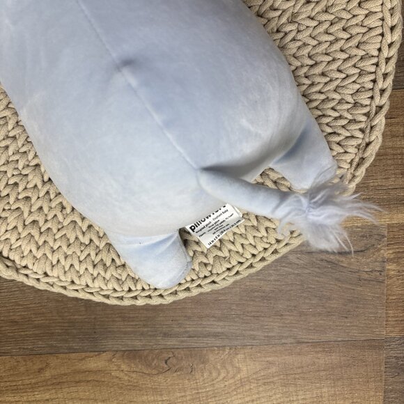 Pillowfort Blue Baby Elephant Weighted Plush 14" Sensory Stuffed Animal - Picture 5 of 6